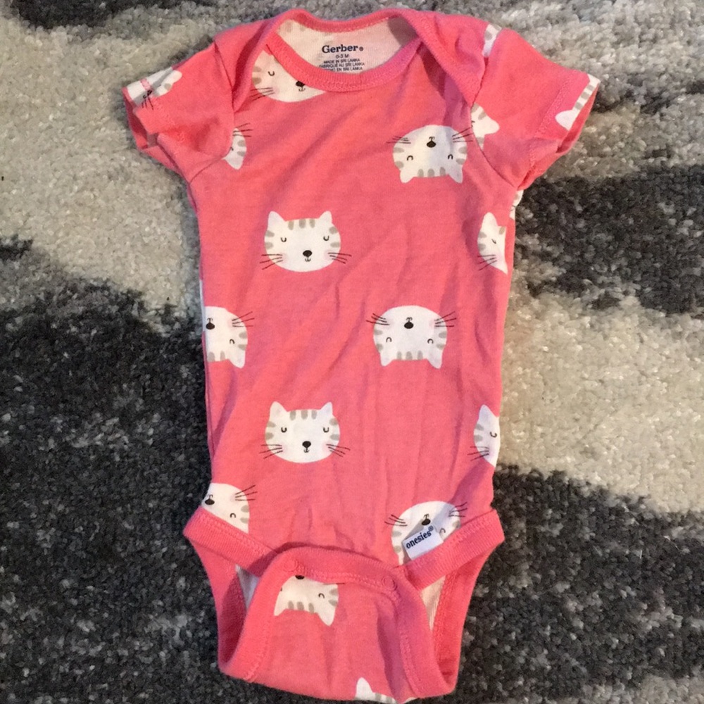 Gerber 0-3M Cat one piece